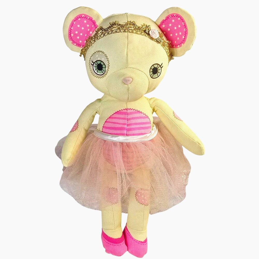 Mooshka Fairy Tales Ballerina Pets‎ Bear Plush 11" MGA Zapf Creation 2014 Tutu